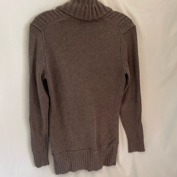 Banana Republic Cross Over knit sweater Brown Size XS - Picture 11 of 11